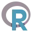 R programming logo